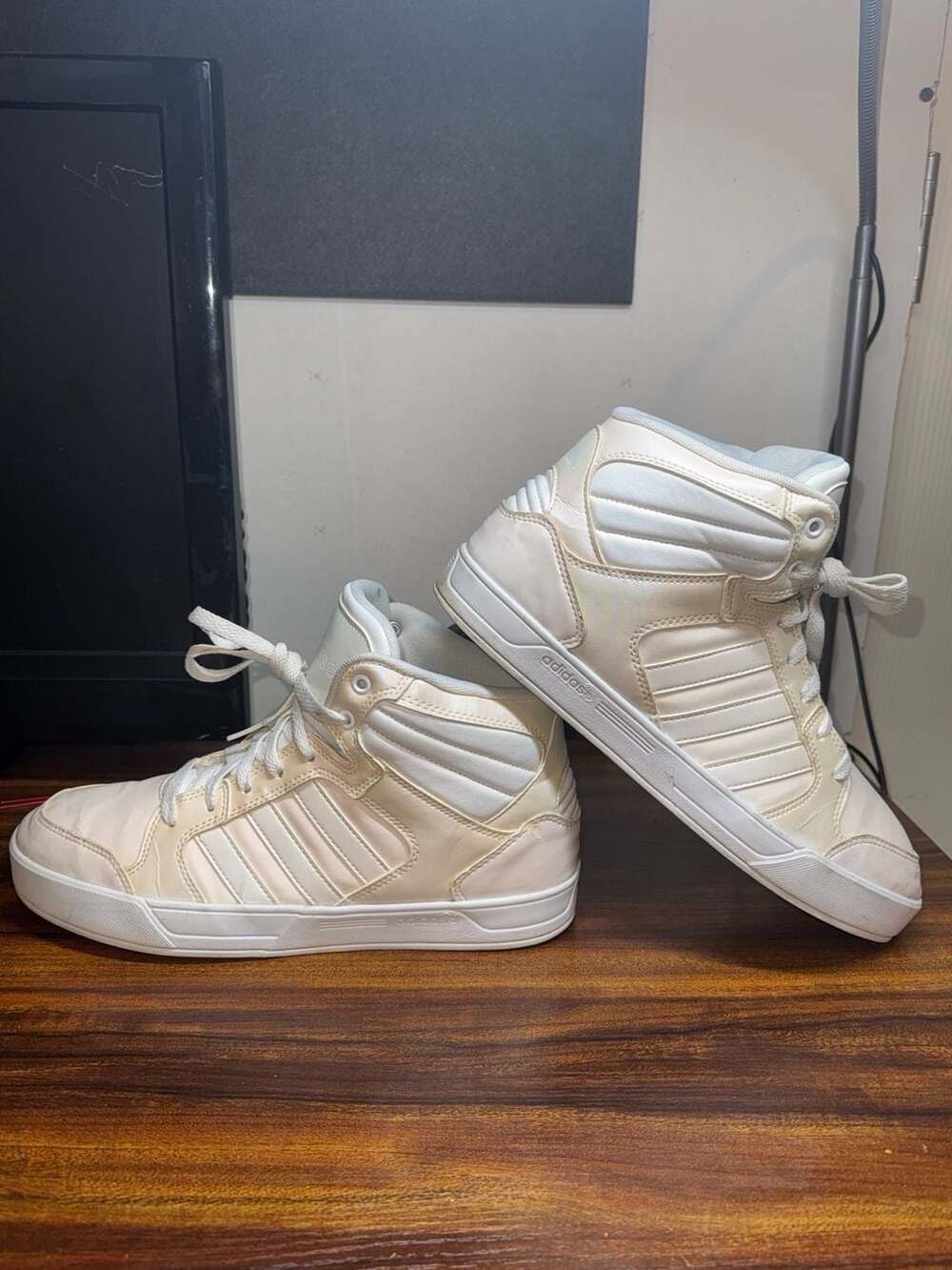 Adidas NEO Raleigh High Top Women's Sneakers White F98975